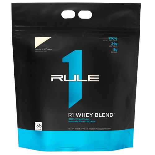 Rule1 R1 Whey Blend, 4500/4624 Grams - 1